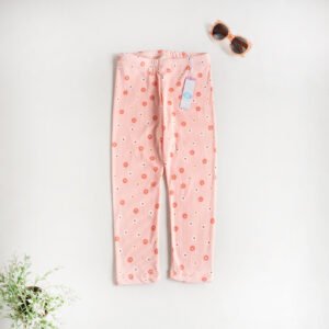 Leggins de baby rib melon rosa