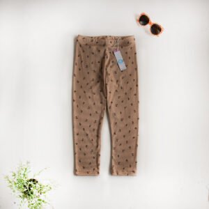 Leggins baby rib toffe