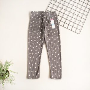 Leggins baby rib gris